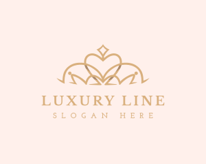 Luxury Delicate Crown logo design