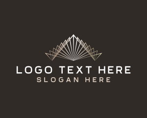 Premium Luxury Pyramid logo