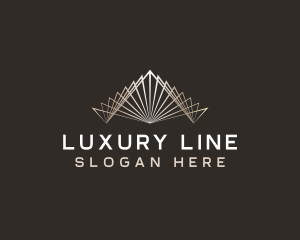 Premium Luxury Pyramid logo design