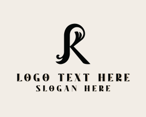 Jewelry Fashion Boutique Letter R logo