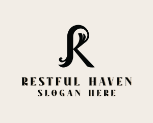 Jewelry Fashion Boutique Letter R logo design