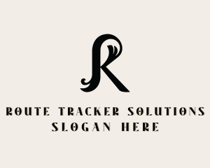 Jewelry Fashion Boutique Letter R logo design