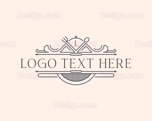 Classy Chef Restaurant Logo