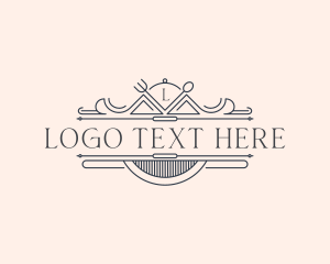 Classy Chef Restaurant Logo