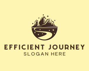 Summit Pathway Hiking logo design