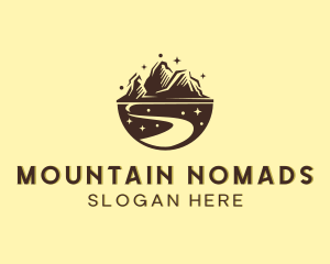 Summit Pathway Hiking logo design