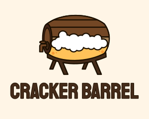 Craft Beer Barrel logo design