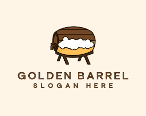 Beer Barrel Keg logo design