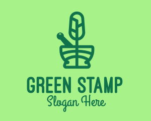 Green Forest Pharmacy logo design