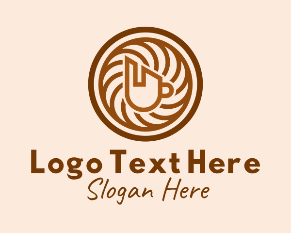 Ice Coffee logo example 3