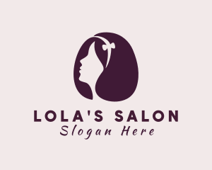 Woman Hair Salon logo design