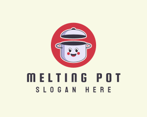 Happy Pot Lid logo design