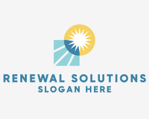 Eco Solar Energy  logo design