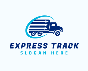 Fast Truck Arrow logo design