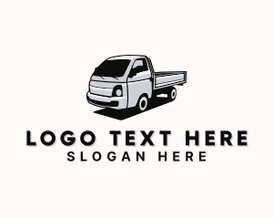 Delivery Truck Transportation Logo