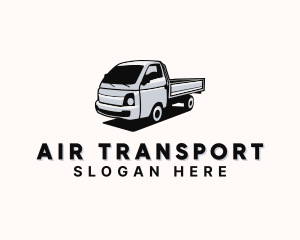 Delivery Truck Transportation logo design