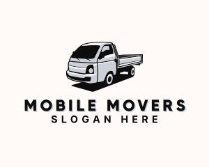 Delivery Truck Transportation logo design