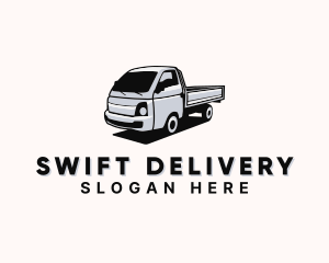 Delivery Truck Transportation logo design