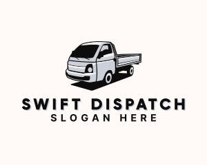 Delivery Truck Transportation logo design