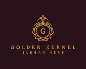 Luxury Decorative Crown logo design