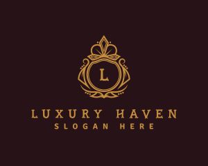 Luxury Decorative Crown logo design