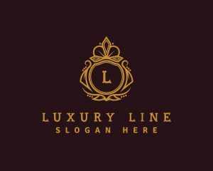 Luxury Decorative Crown logo design