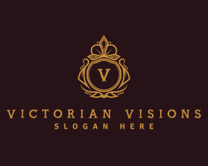 Luxury Decorative Crown logo design