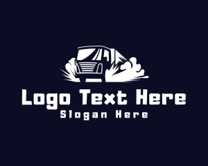 Freight Delivery Truck logo