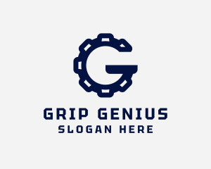 Automotive Gear Letter G logo design