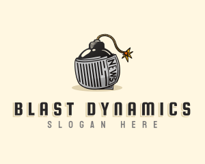 Explosive Bomb Newspaper logo