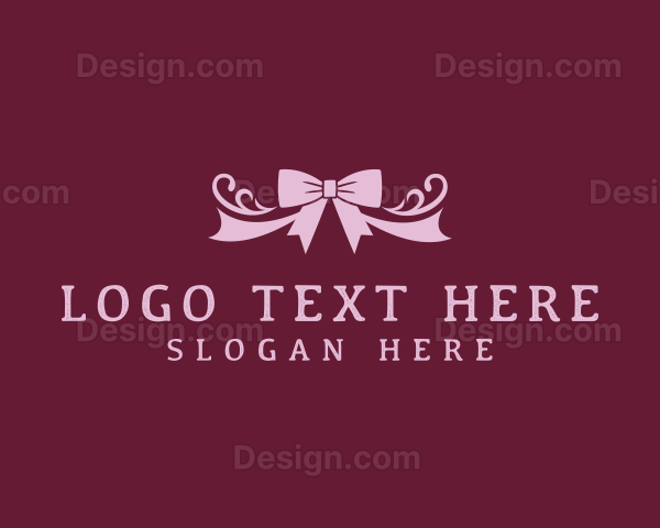 Beauty Ribbon Stylist Logo