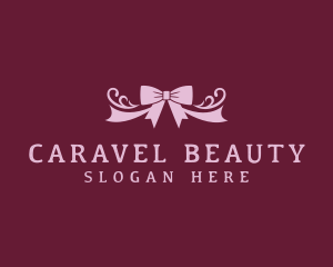 Beauty Ribbon Stylist logo design