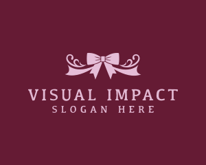 Beauty Ribbon Stylist logo design