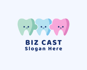 Child Dental Tooth Puzzle logo
