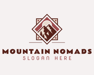 Mountain Park Badge logo design