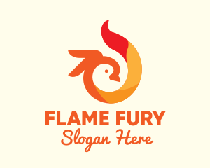 Bright Flame Cockatoo logo design