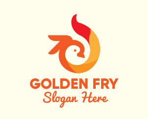 Bright Flame Cockatoo logo design