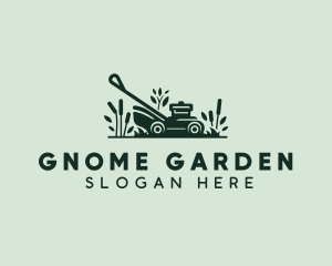 Garden Lawn Mower logo design