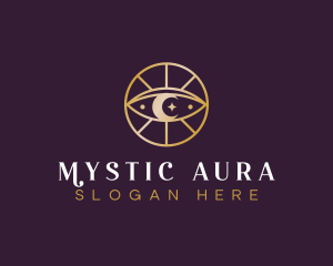 Eye Mystic Moon logo design