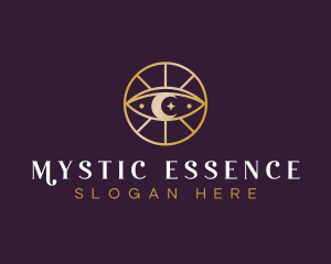 Eye Mystic Moon logo design