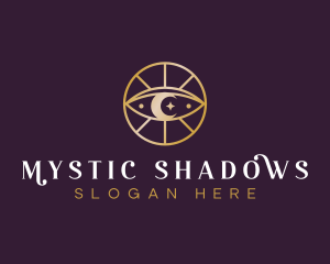 Eye Mystic Moon logo design