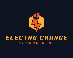 Electrical Power Plug logo design