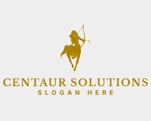 Mythical Centaur Archer logo