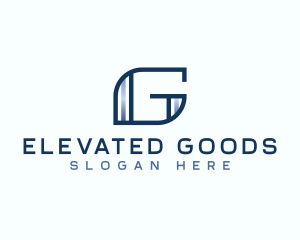 Modern Lifestyle Stripes logo design