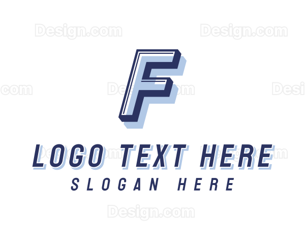 Generic Brand Letter F Logo