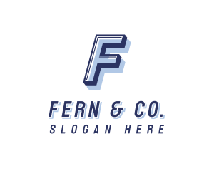 Generic Brand Letter F logo design