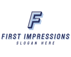 Generic Brand Letter F logo design