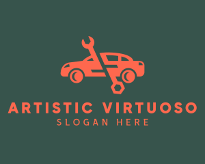 Vehicle Mechanic Repair logo design