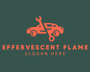 Vehicle Mechanic Repair logo design