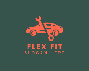 Vehicle Mechanic Repair logo design